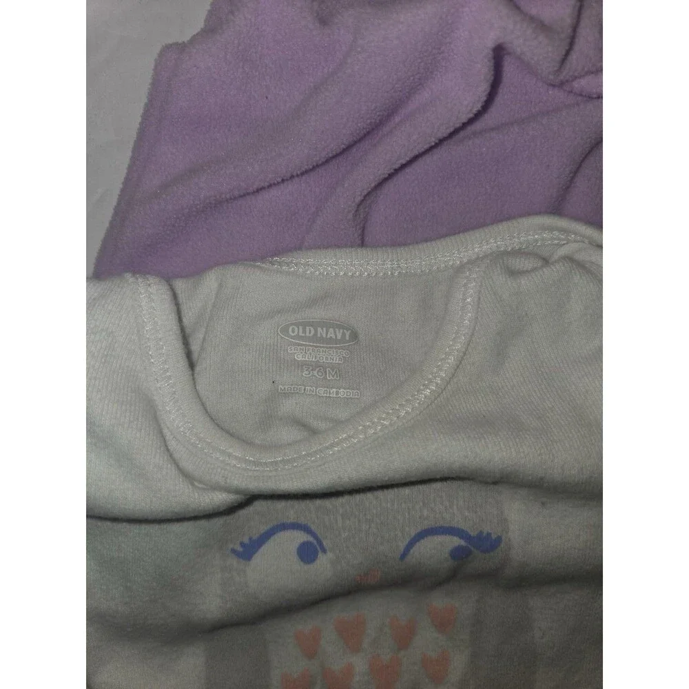 Baby Girl 3-6 Months Clothing Lot 6 Pieces Including Hello Kitty Hoodie